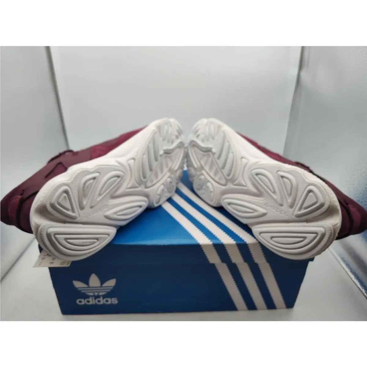 Adidas shoes - Adidas Ozweego Plus - Ozweego Plus - H01184 - CRIMSON / DARK RED / BURGUNDY (UPC: 191984958095) 8