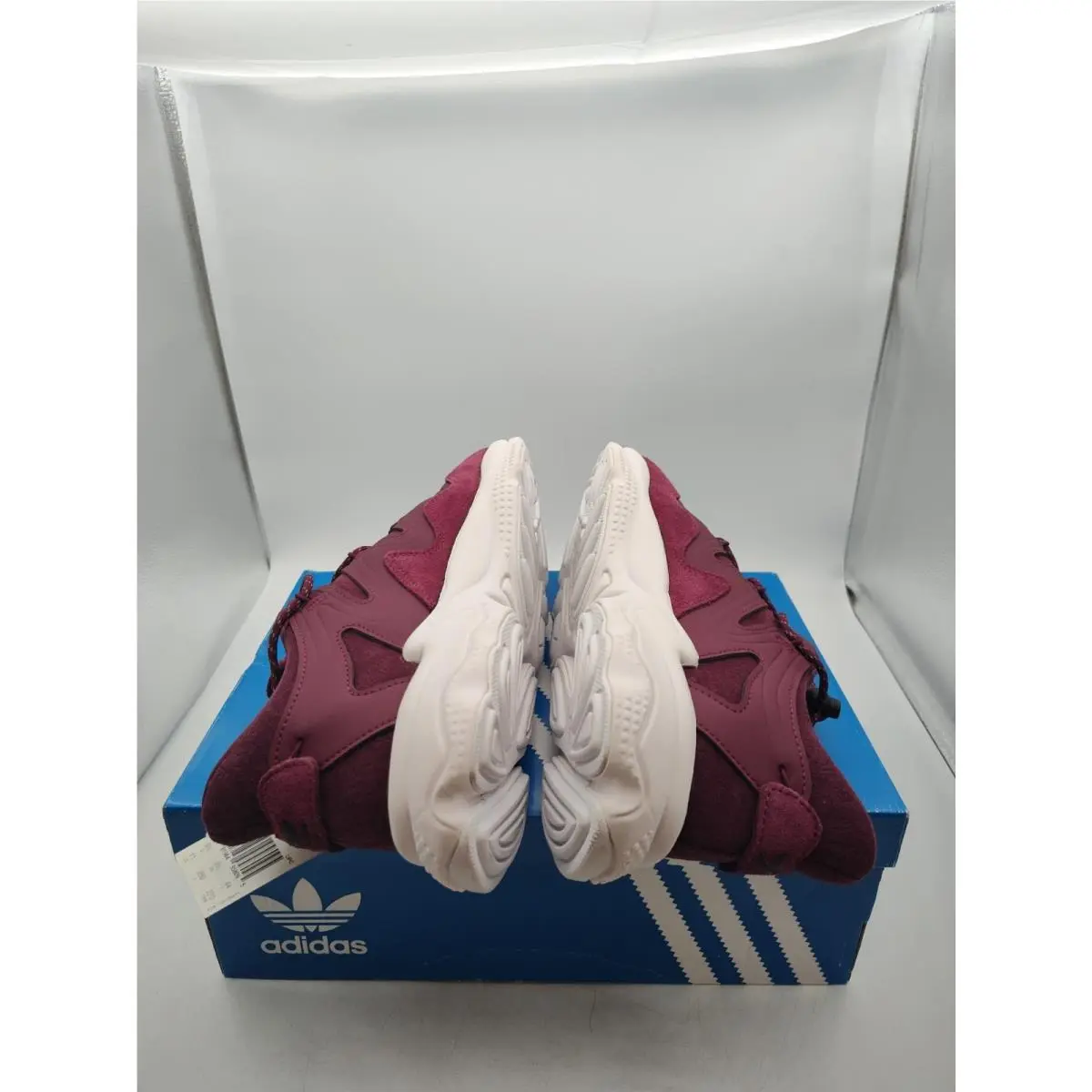 Adidas shoes - Adidas Ozweego Plus - Ozweego Plus - H01184 - CRIMSON / DARK RED / BURGUNDY (UPC: 191984958095) 10