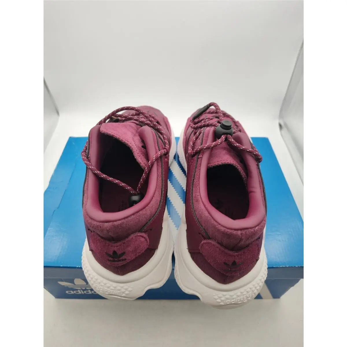 Adidas shoes - Adidas Ozweego Plus - Ozweego Plus - H01184 - CRIMSON / DARK RED / BURGUNDY (UPC: 191984958095) 5