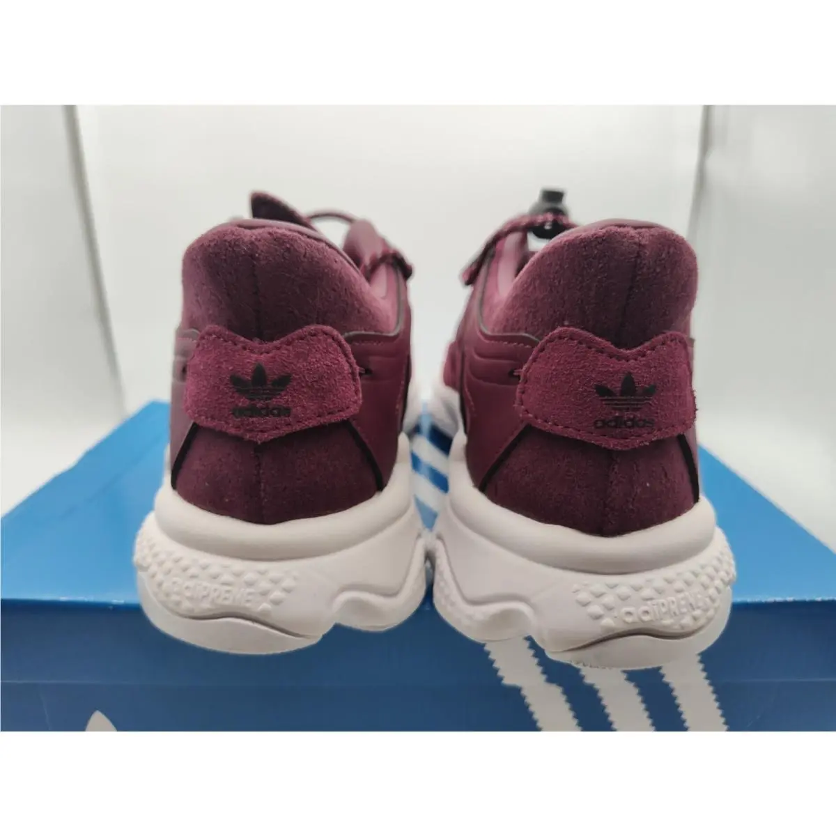 Adidas shoes - Adidas Ozweego Plus - Ozweego Plus - H01184 - CRIMSON / DARK RED / BURGUNDY (UPC: 191984958095) 4