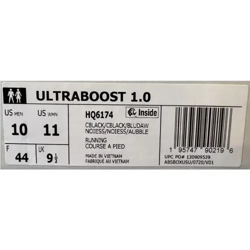 Adidas shoes - adidas UltraBoost 1.0 - UltraBoost - HQ6174 - Black 0