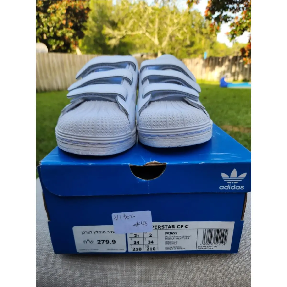 Adidas shoes - adidas Superstar CF - Superstar - White 7