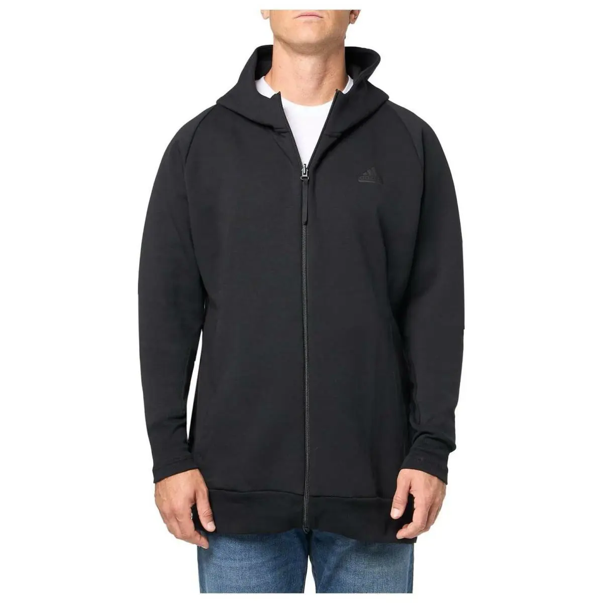 Adidas Men`s Z.n.e. Premium Full Zip Hooded Fleece Hoodie Jacket Large Tall