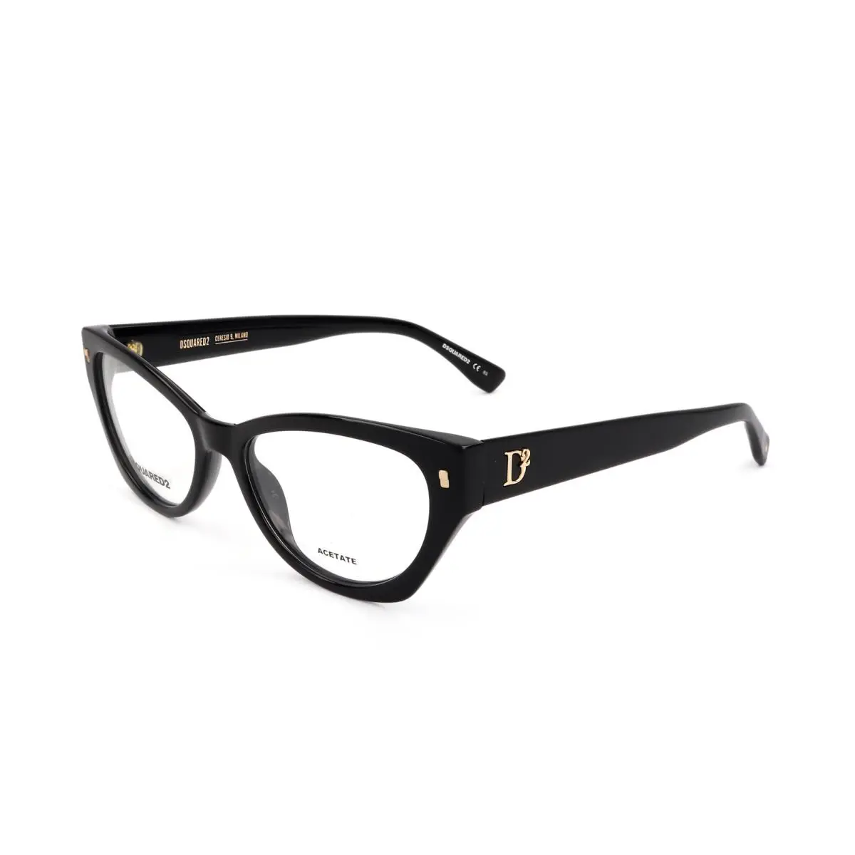 Dsquared2 Women`s 54mm Black Gold Opticals D20043-2M2-54