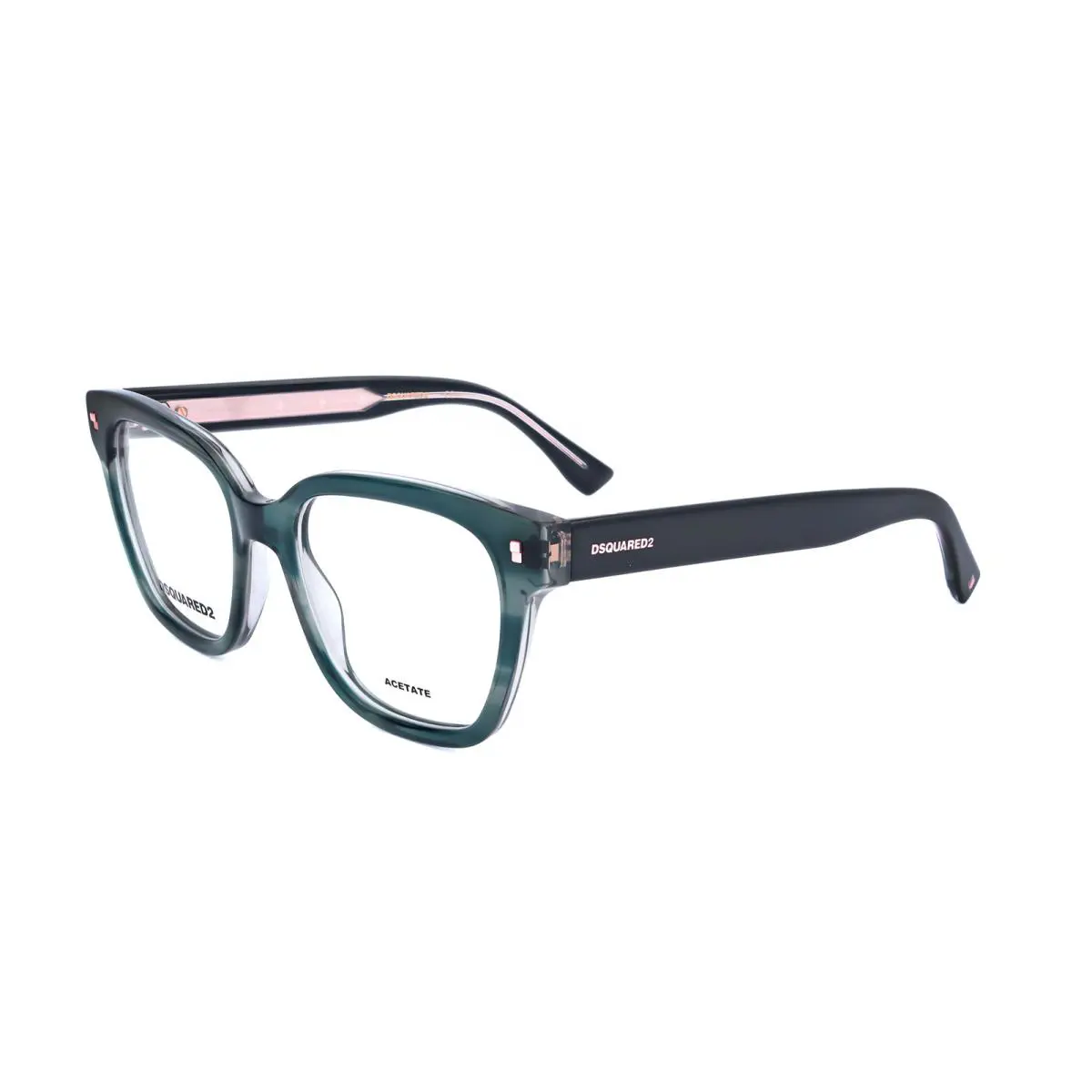 Dsquared2 Women`s 51mm Striped Teal Opticals D20025-M5C-51
