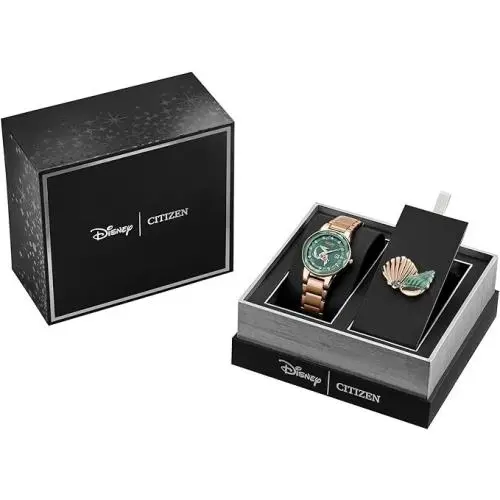 Citizen GA1073-63W Special Edition Ariel Disney Princess Watch Seashell P