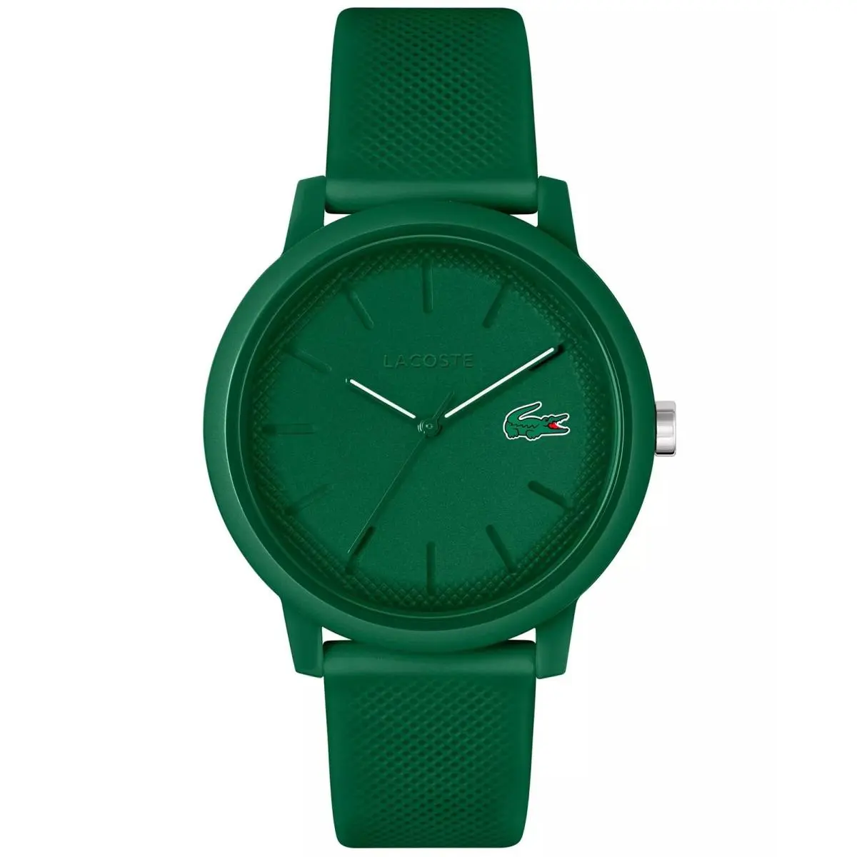 2011170 12.12 Chrono Men`s Iconic Chronograph Quartz Watch 42mm Green by Lacoste