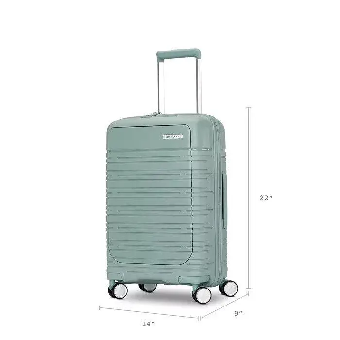 Green 22 Elevation Plus Hardside Spinner Luggage B1181 by Samsonite