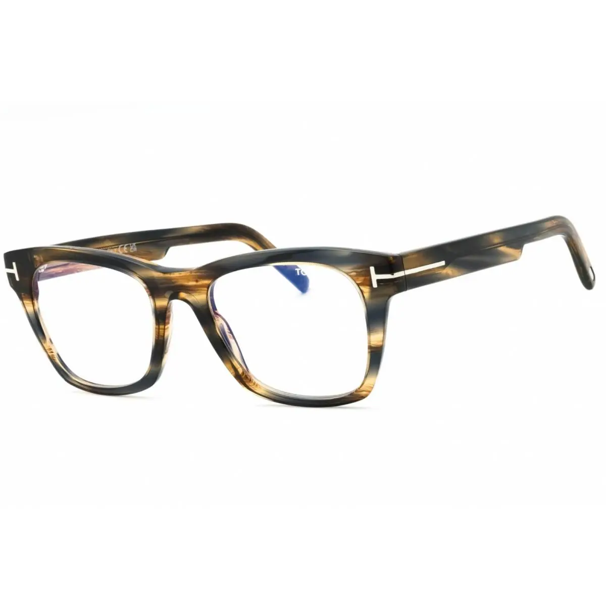 Tom Ford Unisex Eyeglasses Round Shape Plastic Full Rim Frame FT5886-B 045