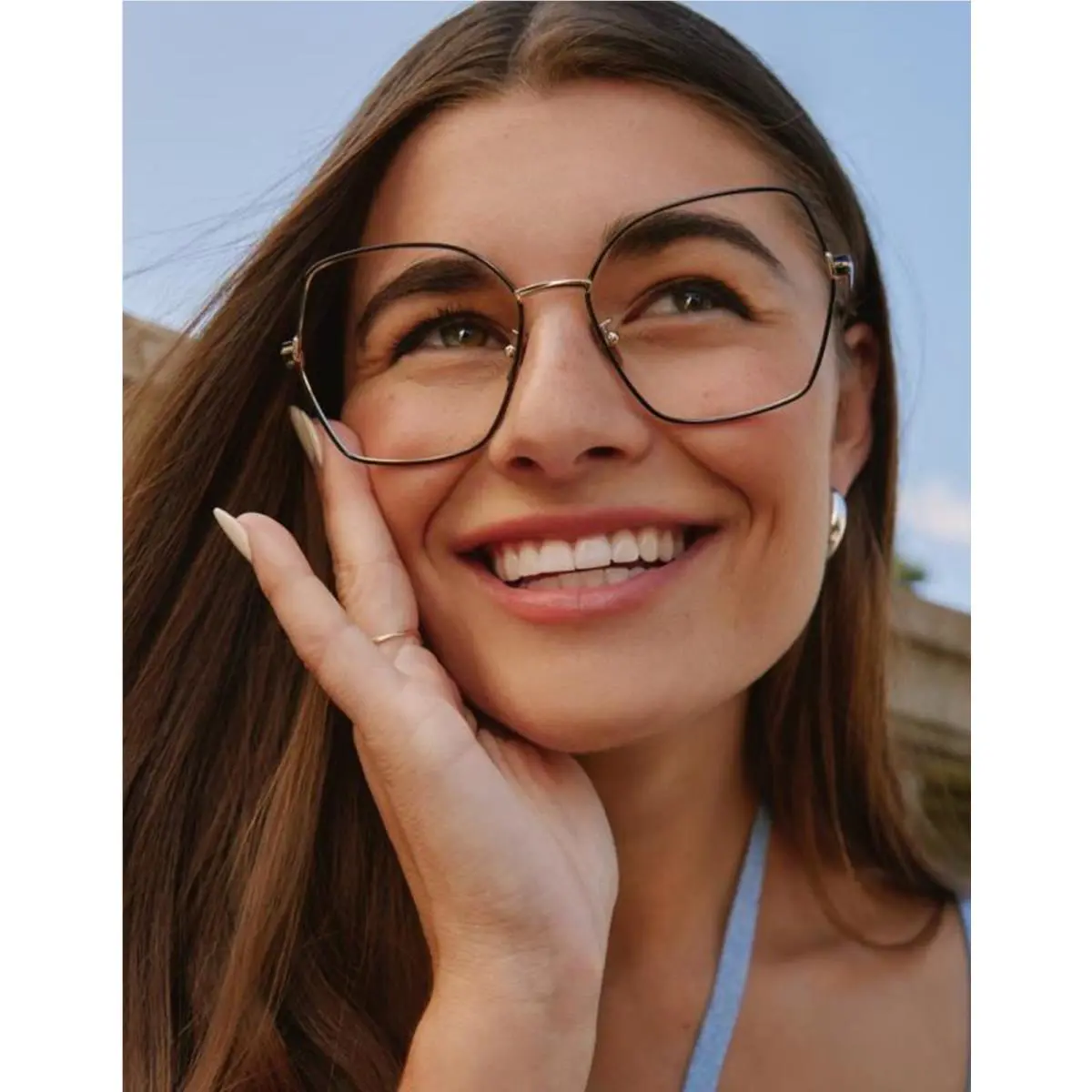 Tom Ford FT5876-B-032 Eyeglasses 56mm