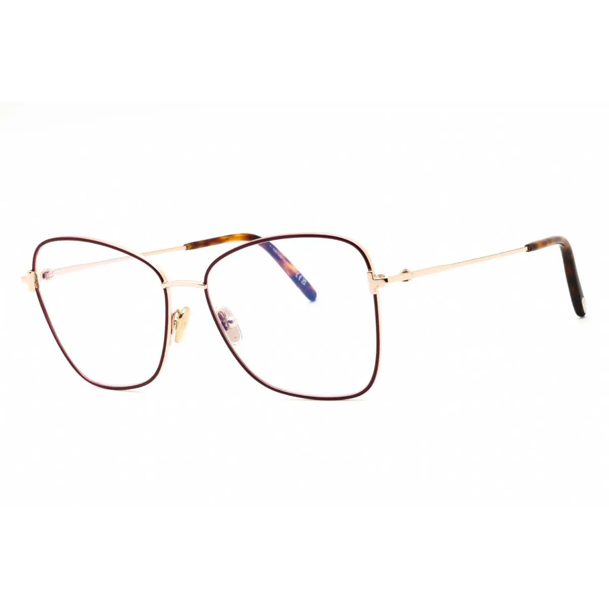 Tom Ford TF5906B-069-55 Eyeglasses Size 55mm 15mm 140mm Bordeaux Women