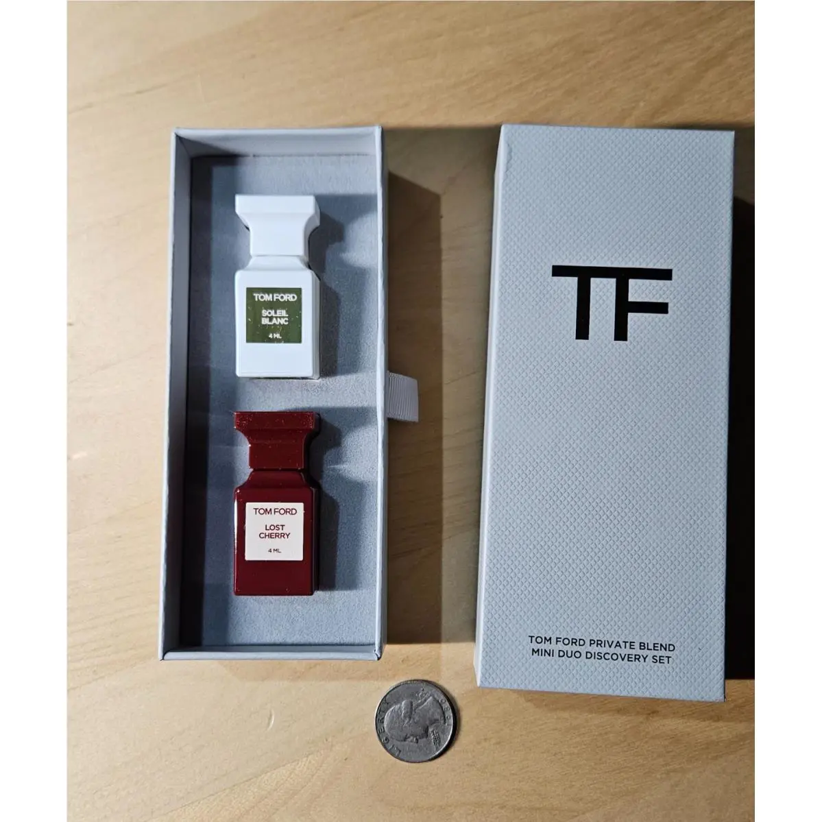 Tom Ford Mini Lost Cherry Soleil Blanc Edp Perfume Gift Set F3-1