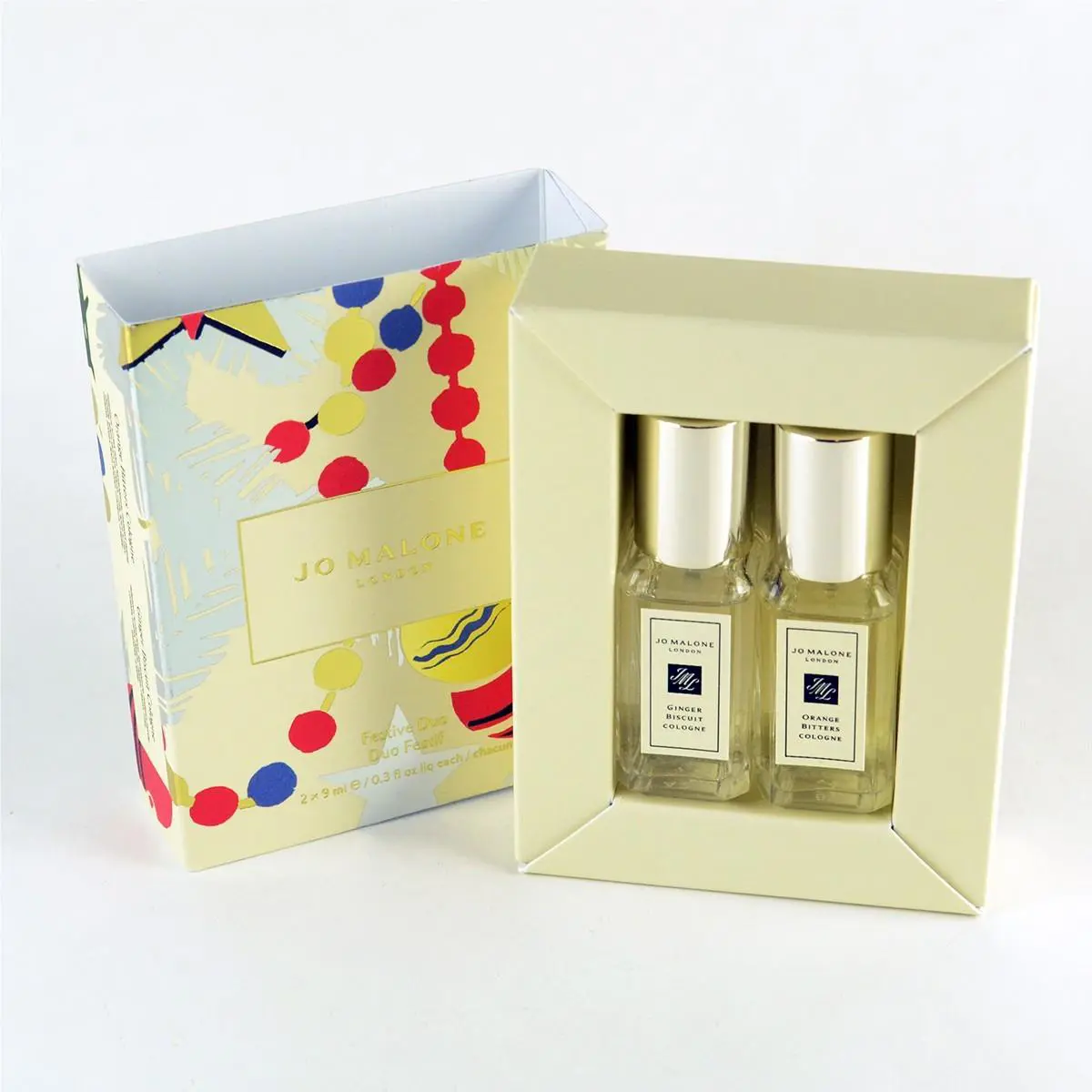 Jo Malone Festive Cologne Duo Ginger Biscuit + Orange Bitters - Limited Edition