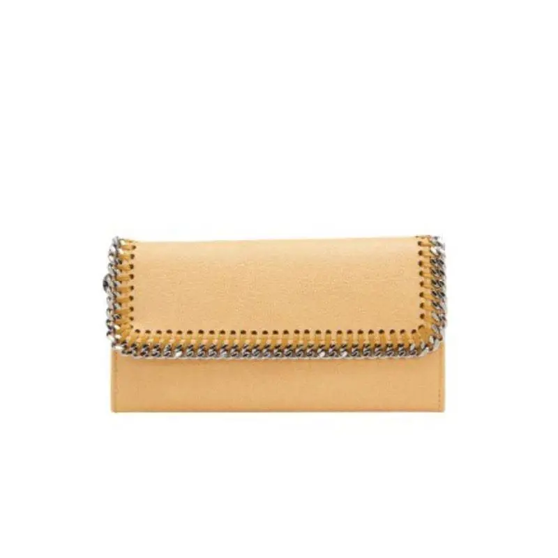 Stella Mccartney Women`s Wallet Bag Small Flap Mustard 430999-W9132-7700