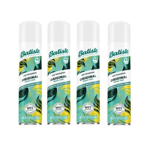 4 Pack Batiste Dry Shampoo Clean and Classic 3.81 Oz Each
