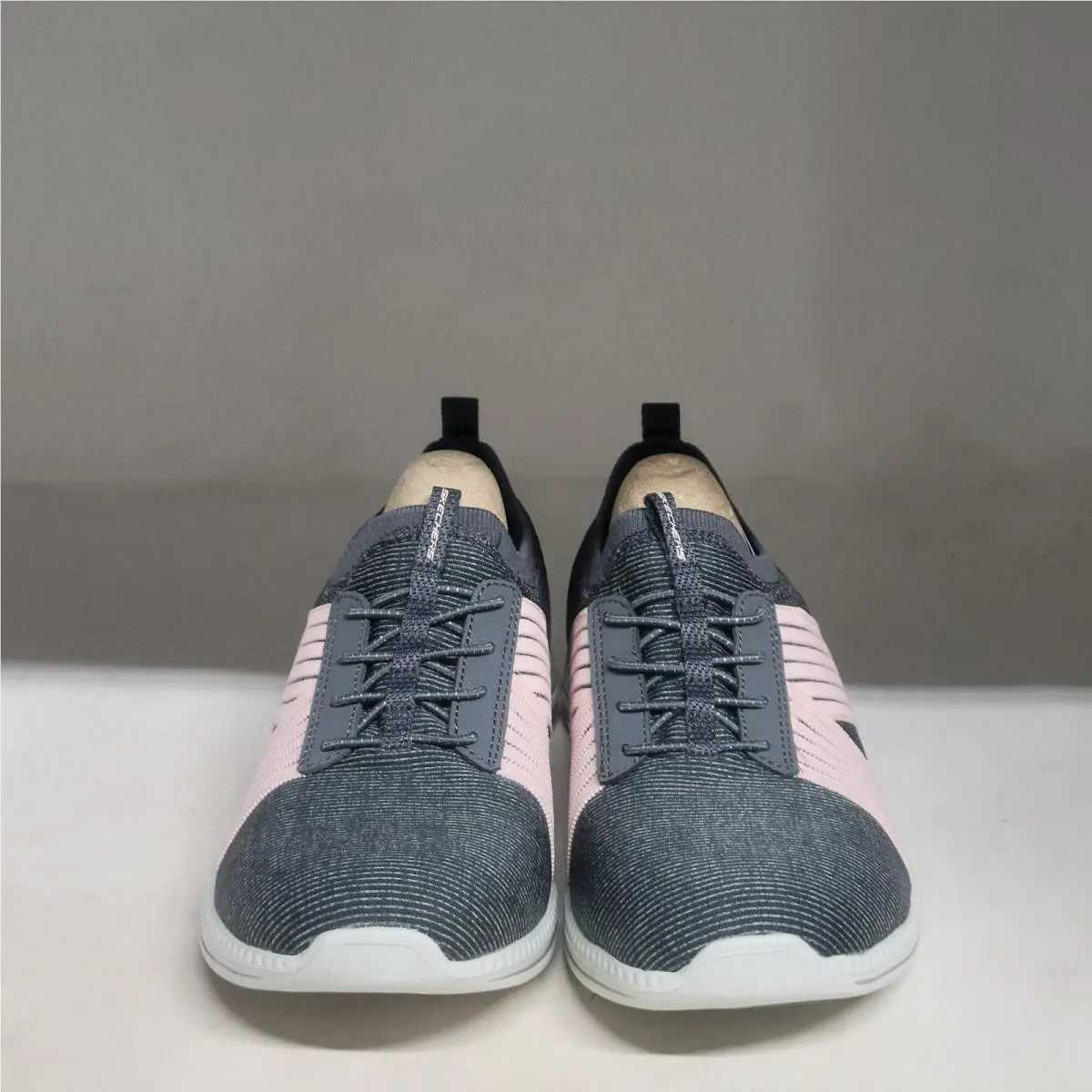 Skechers shoes - Skechers City Pro Easy Moving - 23748/BKAQ - Charcoal/Pink (UPC: 193642086805) 1