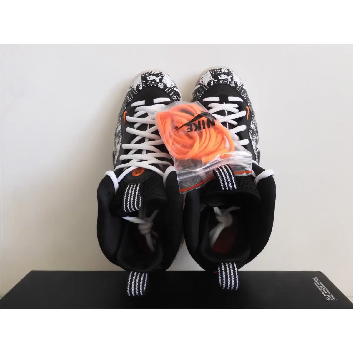 Nike shoes - Nike Little Posite - Little Posite - 644791011 - Black 4