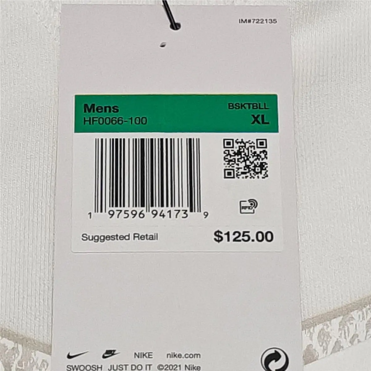 Nike clothing - HF0066-100 - HF0066100 - White 1