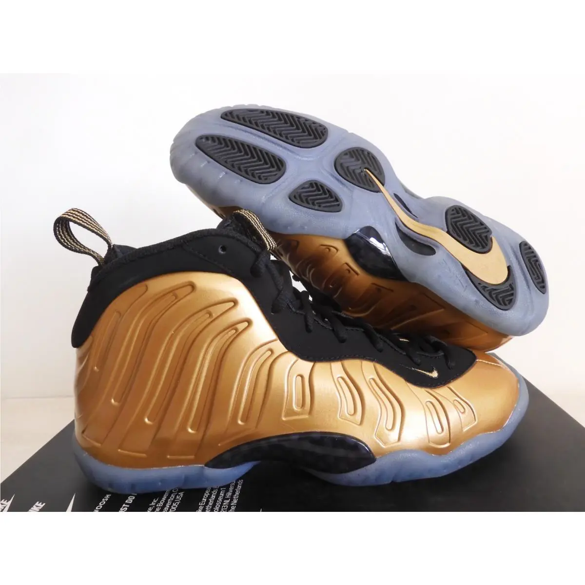 Nike shoes - Nike Little Posite - Little Posite - Gold 15