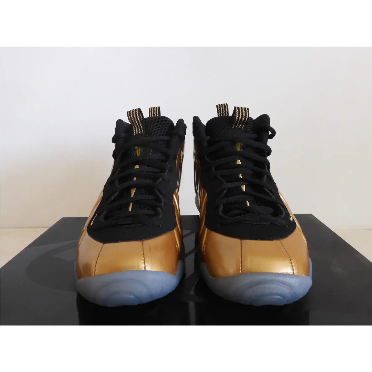 Nike shoes - Nike Little Posite - Little Posite - Gold 2