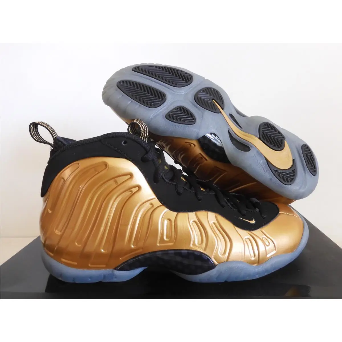 Nike shoes - Nike Little Posite - Little Posite - Gold 7