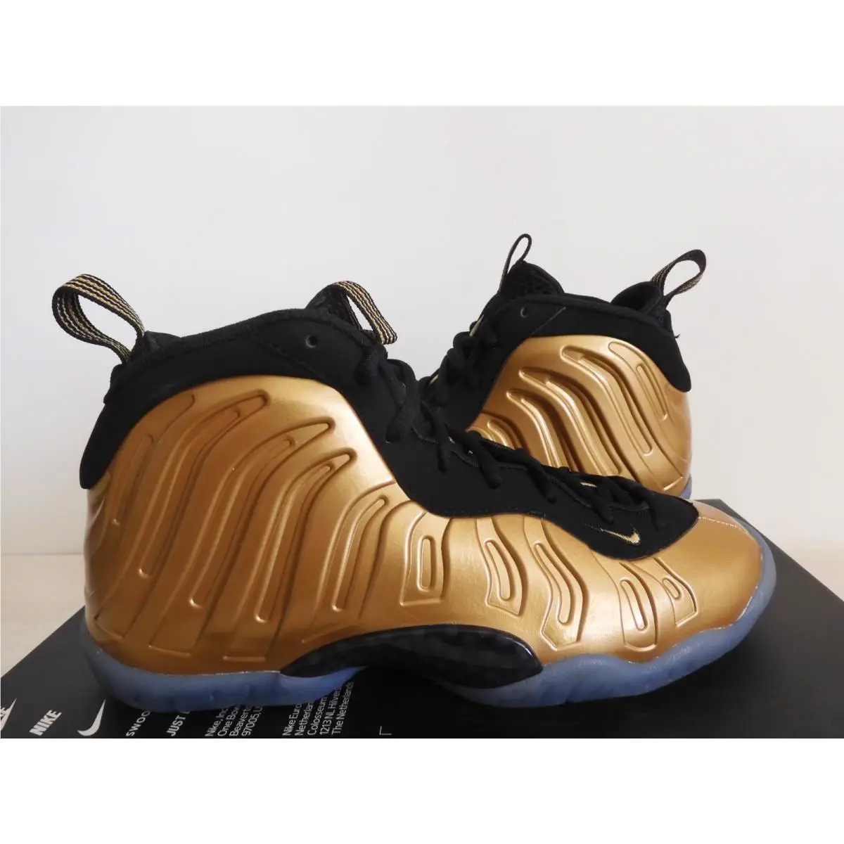 Nike shoes - Nike Little Posite - Little Posite - Gold 16