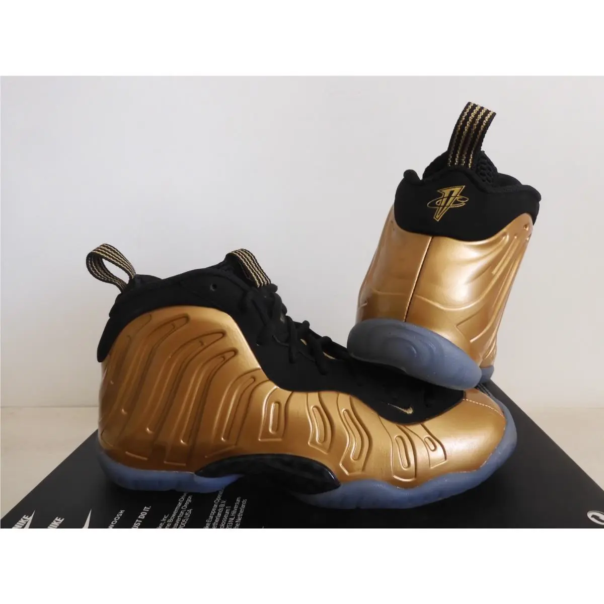 Nike shoes - Nike Little Posite - Little Posite - Gold 17