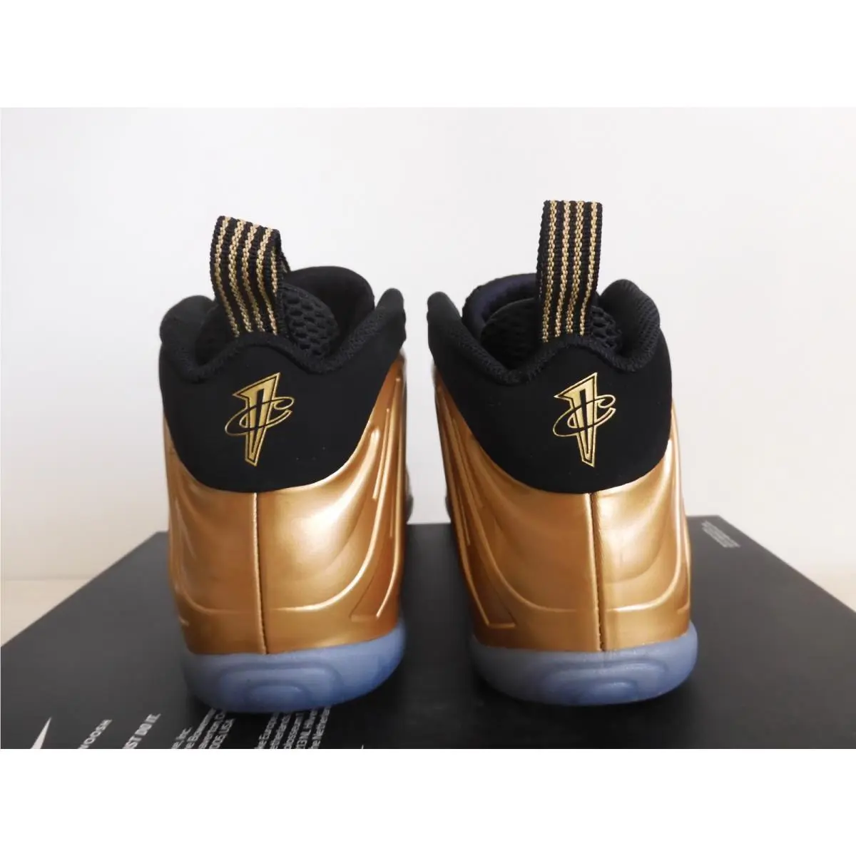Nike shoes - Nike Little Posite - Little Posite - Gold 19