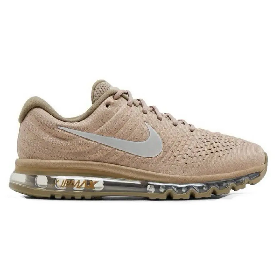 Nike Air Max 2017 Sand Tan Khaki Black Men s Size 849559-201 Sneaker Shoes - Beige