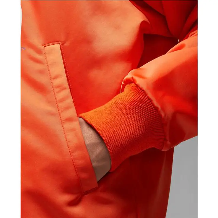 Nike clothing - Nike JORDAN LIGHT MVP Men`s JACKET - DV7578-817 - Orange 3