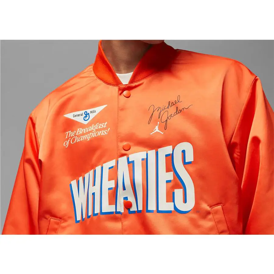 Nike clothing - Nike JORDAN LIGHT MVP Men`s JACKET - DV7578-817 - Orange 8