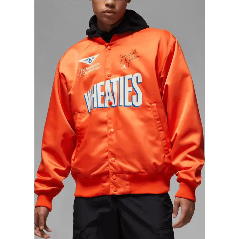 Nike clothing - Nike JORDAN LIGHT MVP Men`s JACKET - DV7578-817 - Orange 5