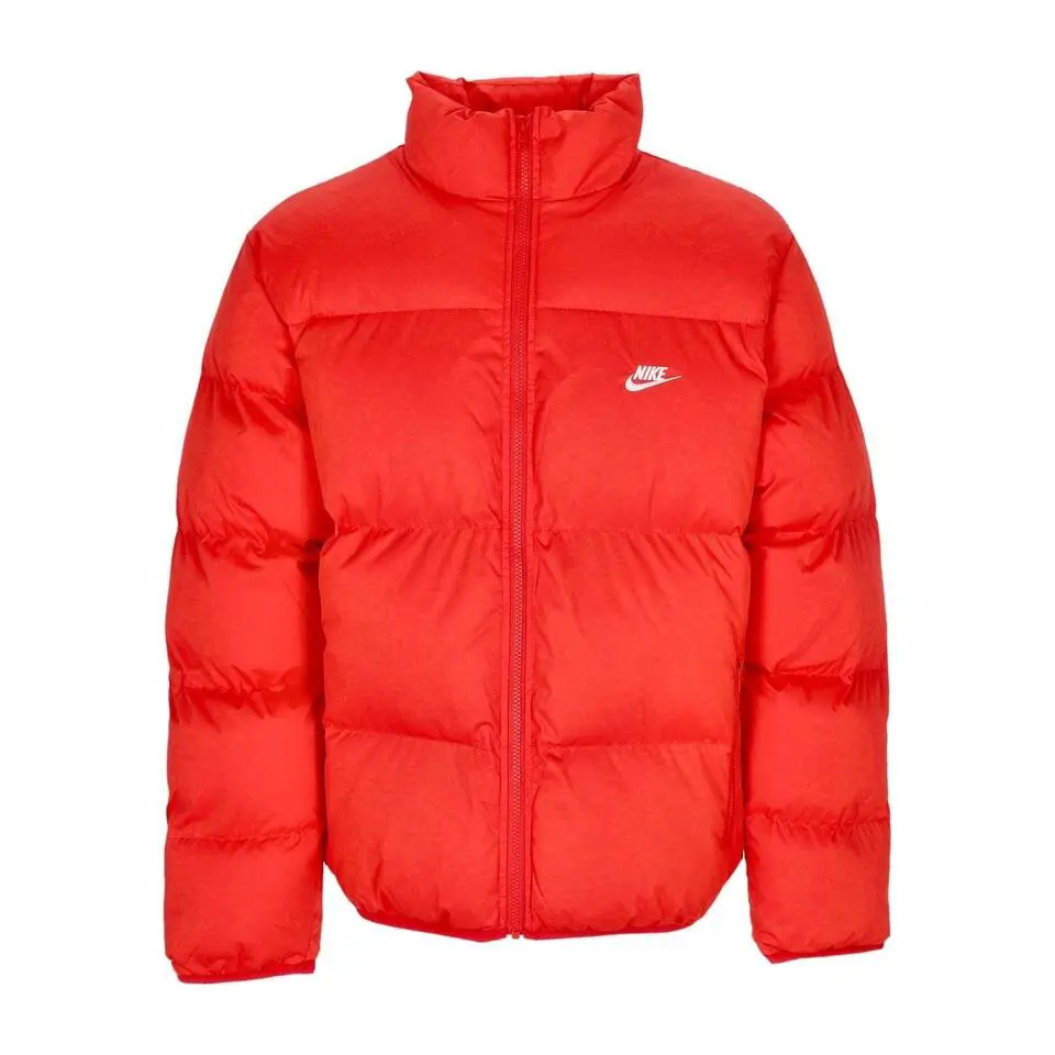 Nike clothing - Nike Sportswear Club Men`s Puffer Jacket - FB7368-657 - Red 1