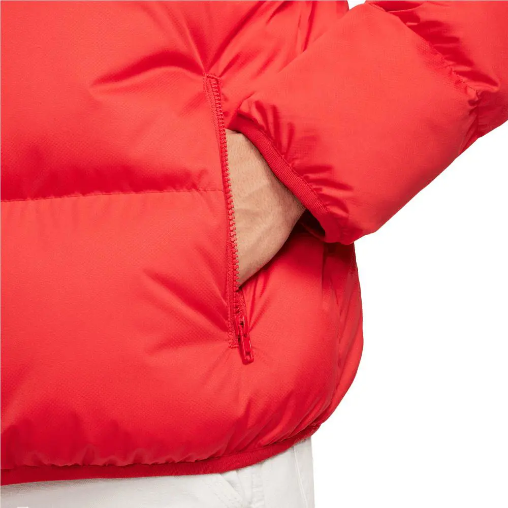 Nike clothing - Nike Sportswear Club Men`s Puffer Jacket - FB7368-657 - Red 3