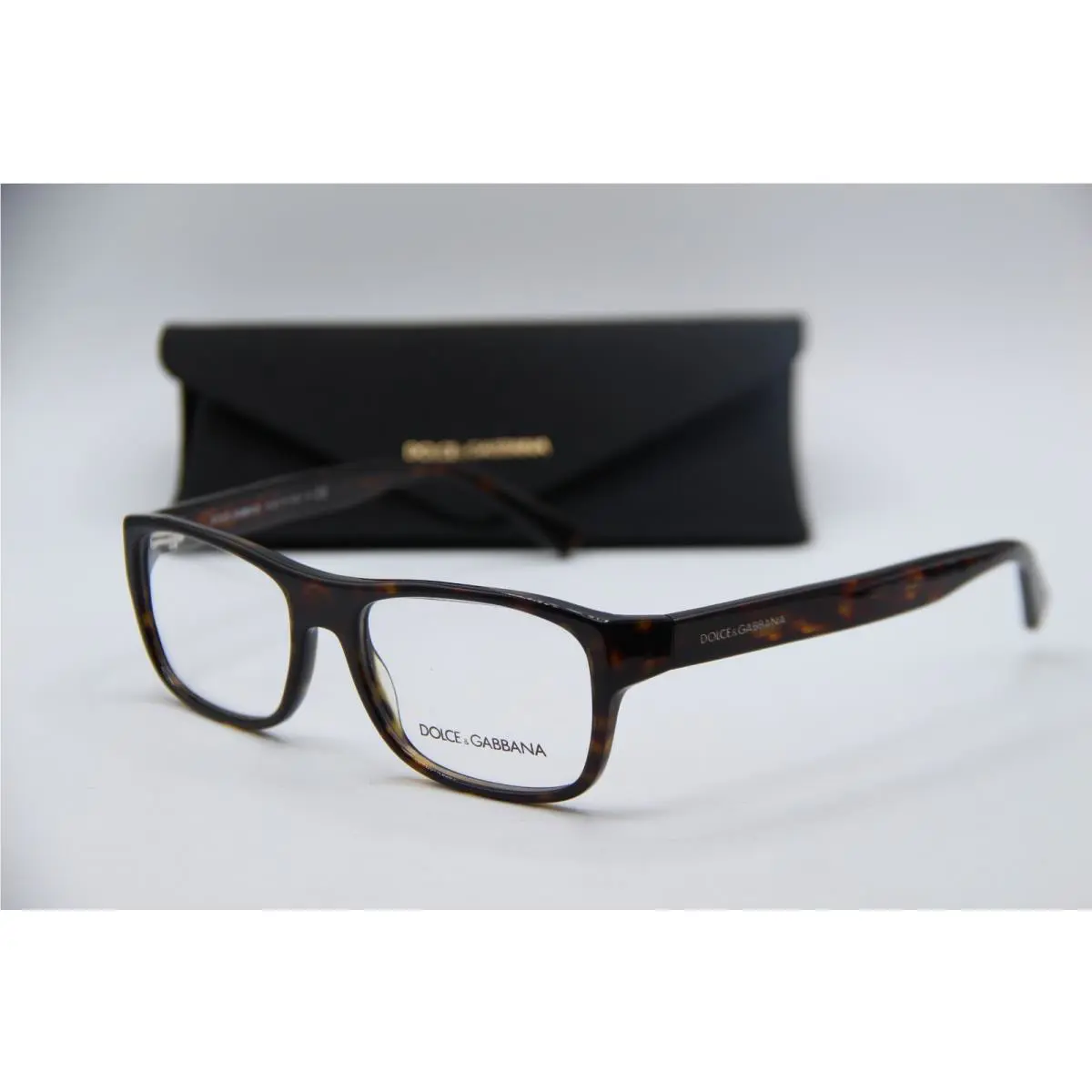 Dolce Gabbana DG 3276 502 Havana Black Eyeglasses 54-17