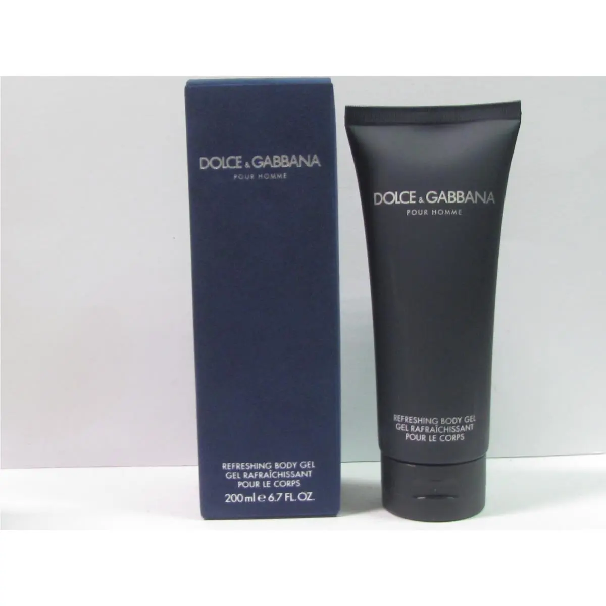 Dolce Gabbana Pour Homme For Men 6.7 oz Refreshing Body Gel