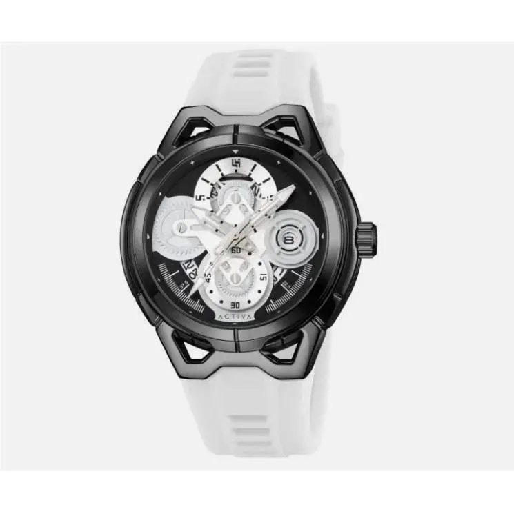Activa X Invicta Men’s Watch 50.4mm White Dial Stainless Steel ACW9349-002