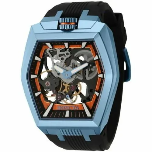 Invicta Akula 44021 Mens 52mm Black Dial Mechanical Stainless Steel Watch