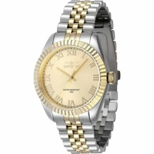 Invicta Specialty 47416 Ladies 36mm White Dial Quartz Stainless Steel Watch