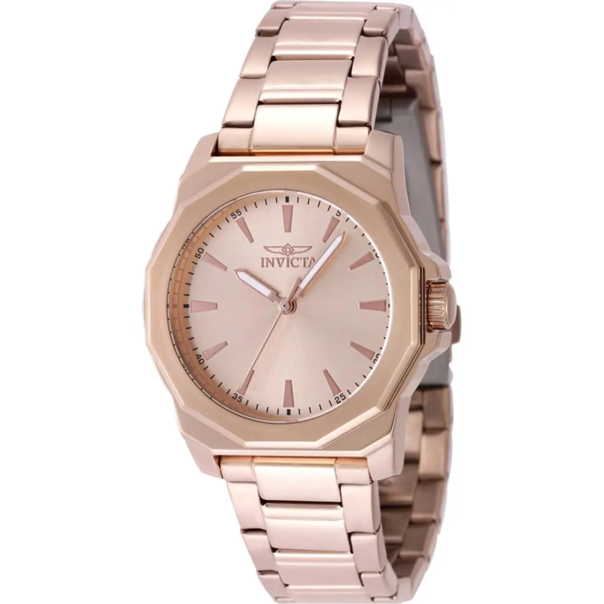 Watch Invicta 49089 Speedway Lady 34 Stainless Steel - Dial: Rose gold, Band: Rose gold