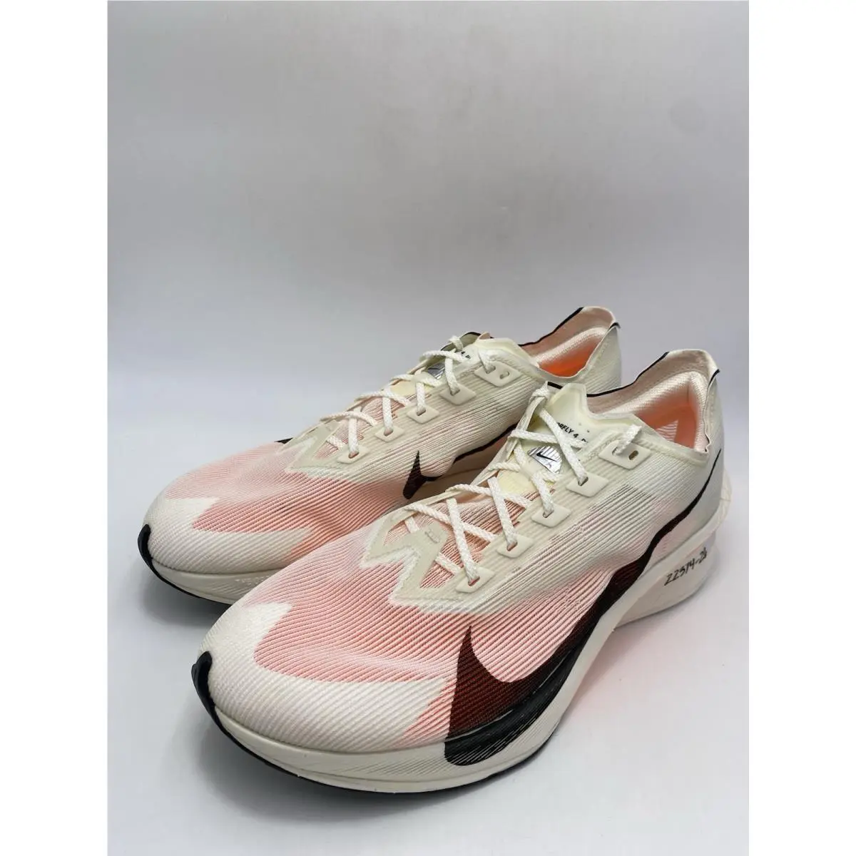Nike shoes - Nike ZoomX Vaporfly - ZoomX Vaporfly - HF6413 100 - Sail/Black-Total Orange-White (UPC: 197862162905) 2
