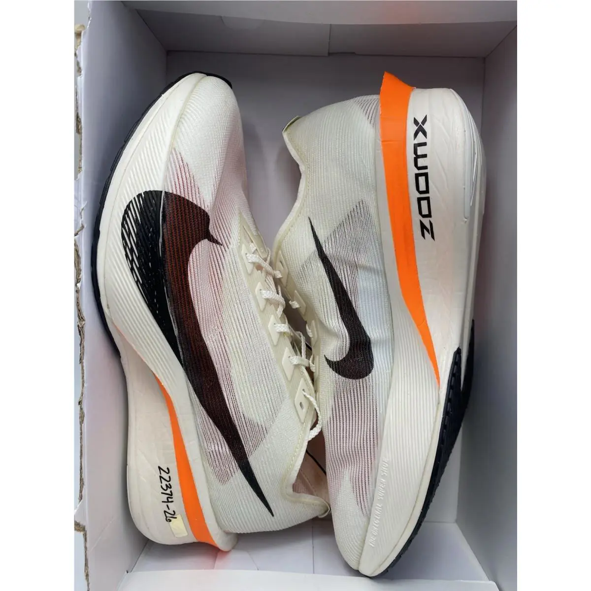 Nike shoes - Nike ZoomX Vaporfly Next - ZoomX Vaporfly Next - HF6413 100 - White 5