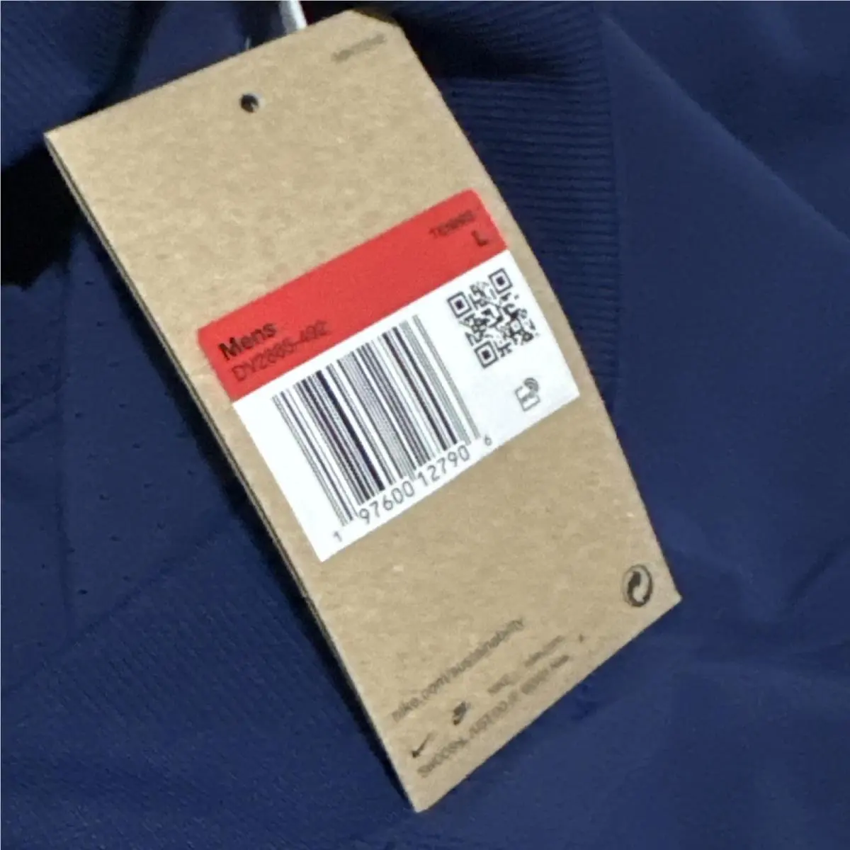 Nike clothing - Nike Dri-Fit - DV2885-492 - Blue Void/Laser Blue/Laser Blue (UPC: 0197600127906) 3