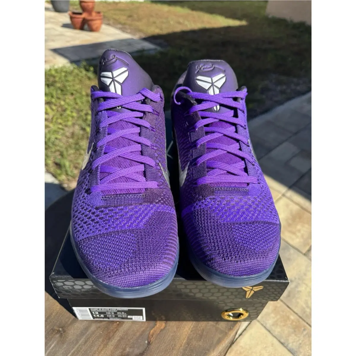 Nike shoes - Nike Kobe 9 Elite - Kobe Elite - IM0465-500 - Hyper Grape/White-Cave Purple 1