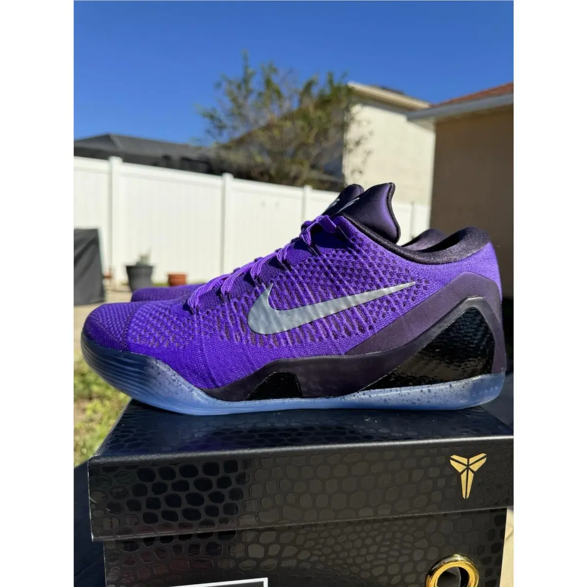 Nike shoes - Nike Kobe 9 Elite - Kobe Elite - IM0465-500 - Hyper Grape/White-Cave Purple 2