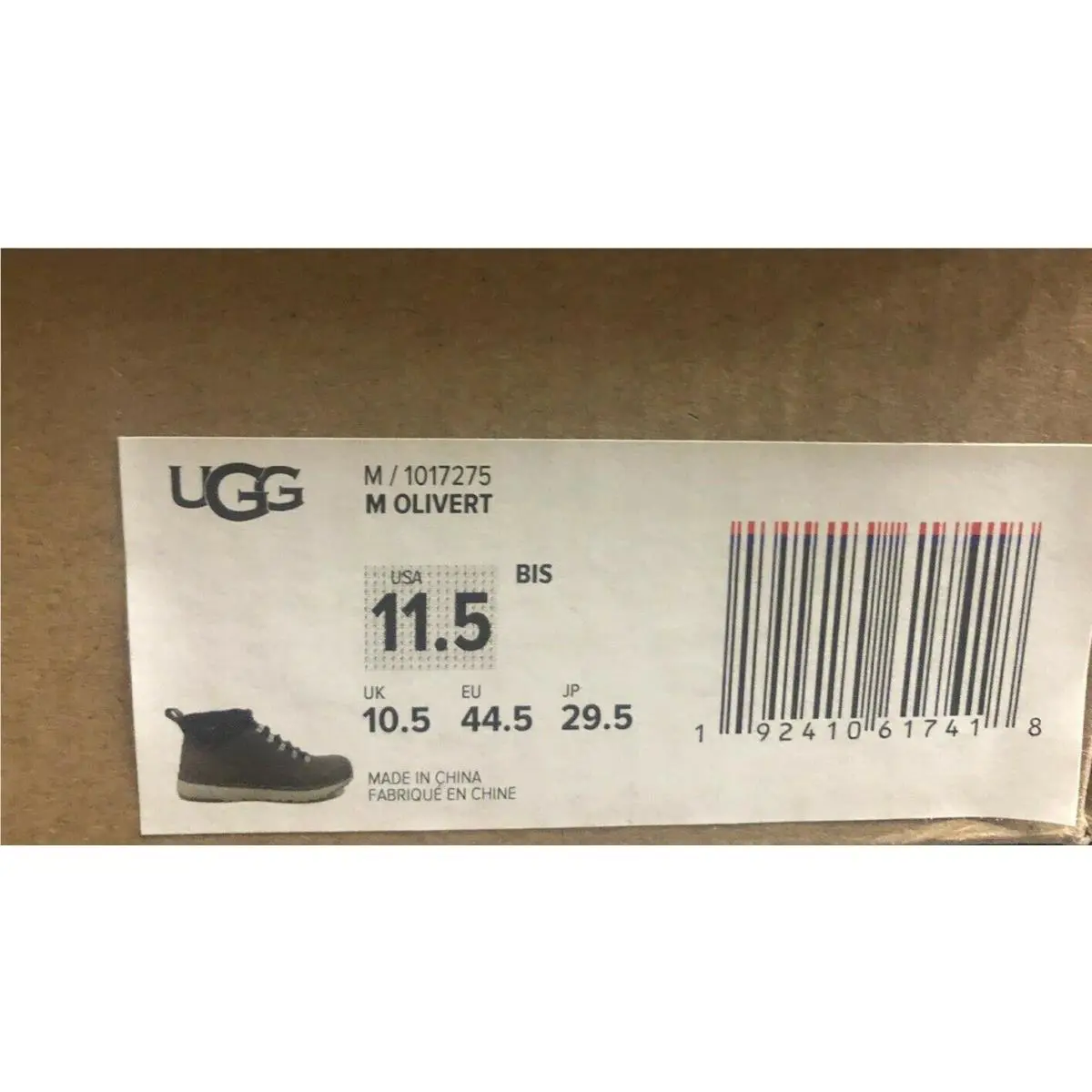 UGG shoes - UGG Olivert - Olivert - Bison (UPC: 192410617418) 5