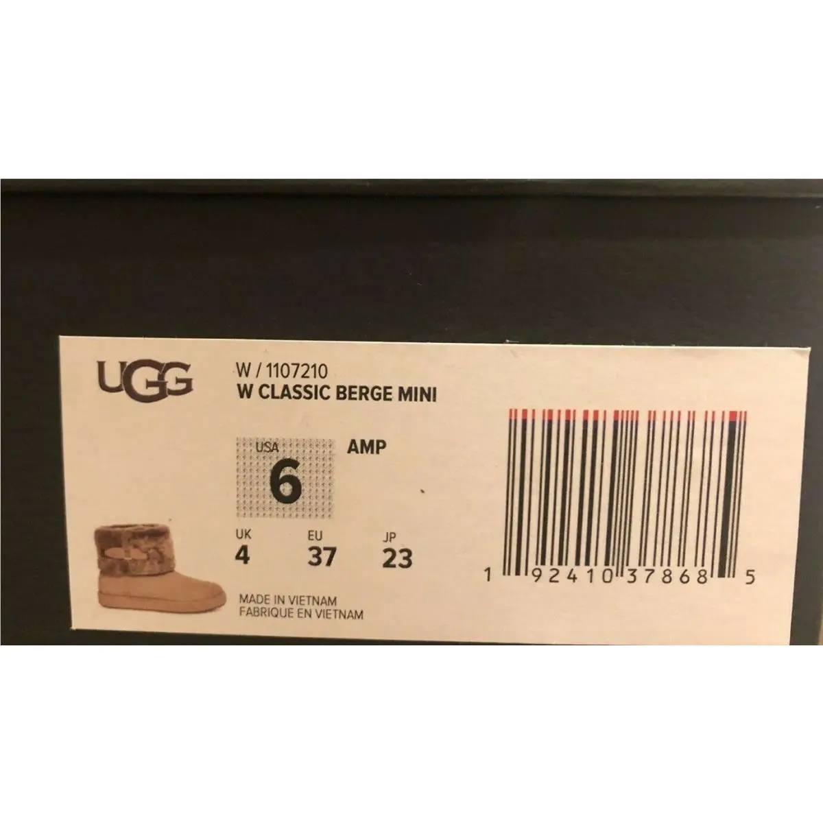 UGG shoes - UGG Classic Berge Mini - Classic Berge Mini - Amphora (UPC: 192410378685) 5