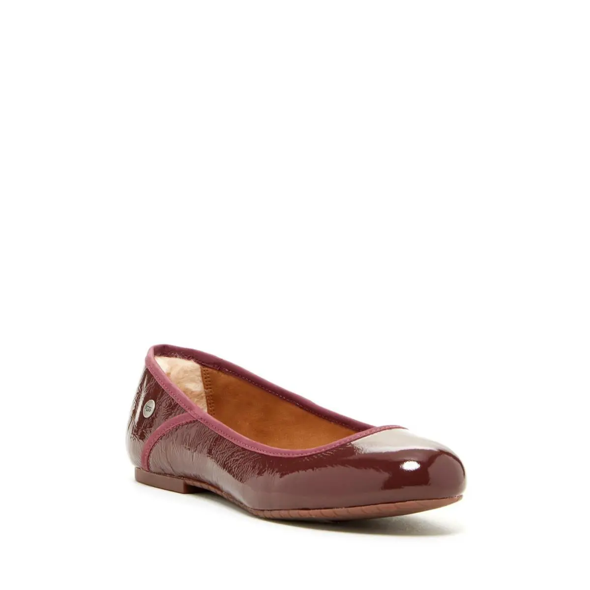 Ugg Australia Women`s Size 6 Brown Antora Ballet Flat Shoe - Brown