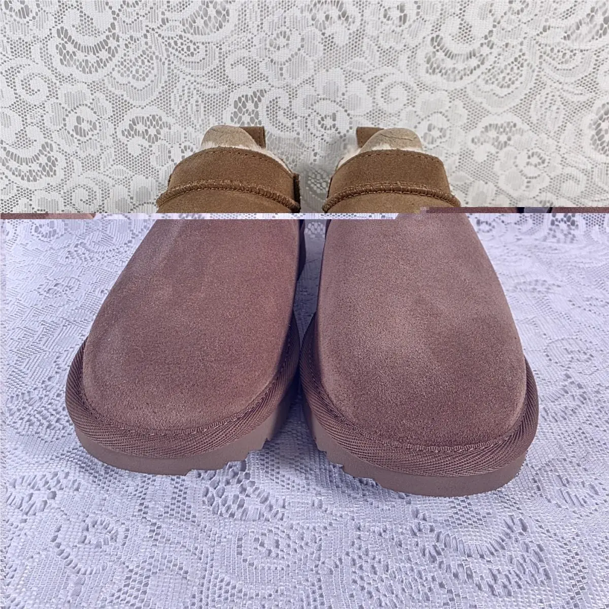 UGG shoes - UGG Kids` Classic Micro Boots - 1174410K - Chestnut (UPC: 0198605310591) 2