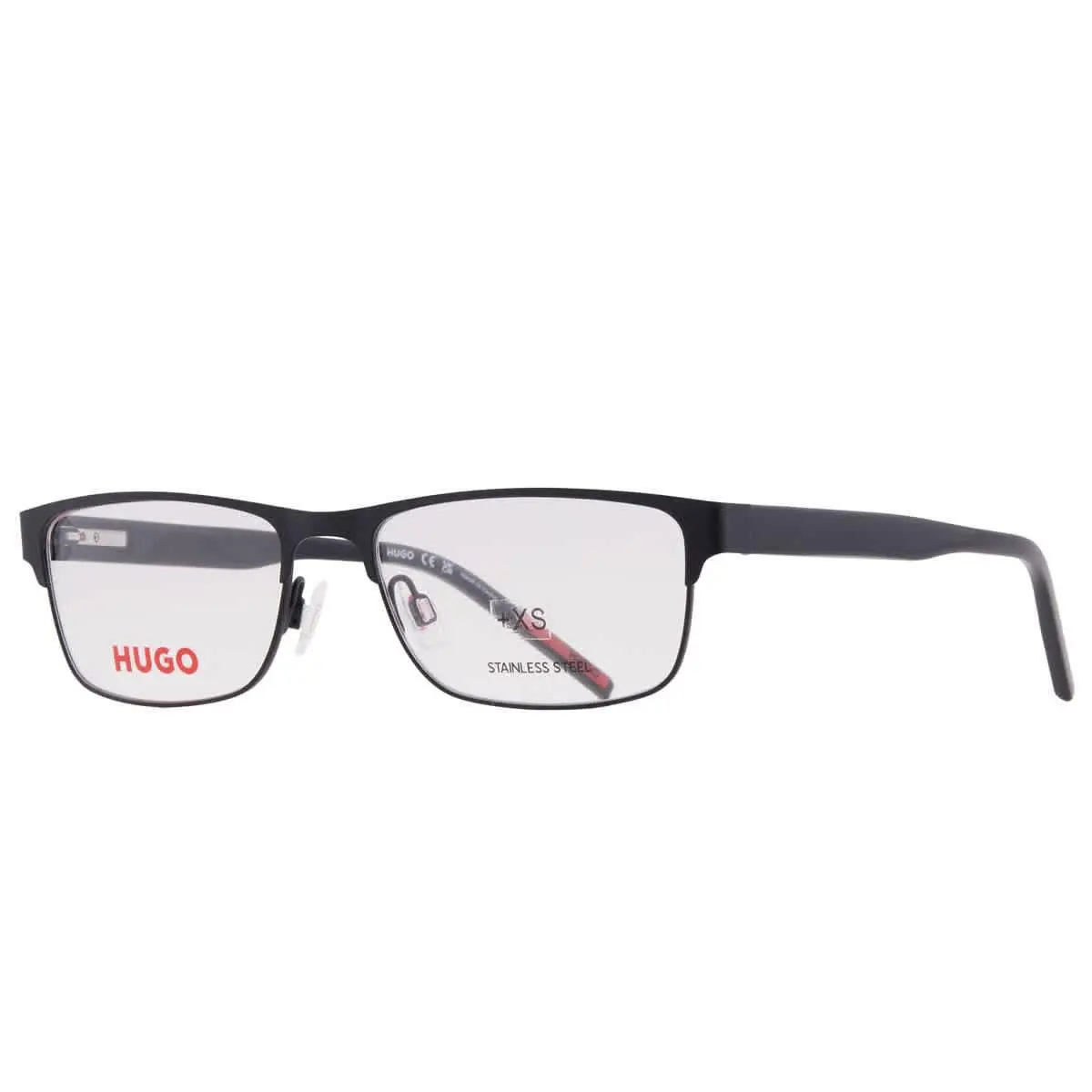 Hugo Boss Demo Rectangular Men`s Eyeglasses HG1263 0807 55 HG 1263 0807 55